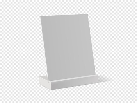 Table top banner, menu, promotion, discount, QR code. Table tent on. Promotional Table Tent Mockup Template. Cards to advertise your business or promote special sales. Payment QR code.