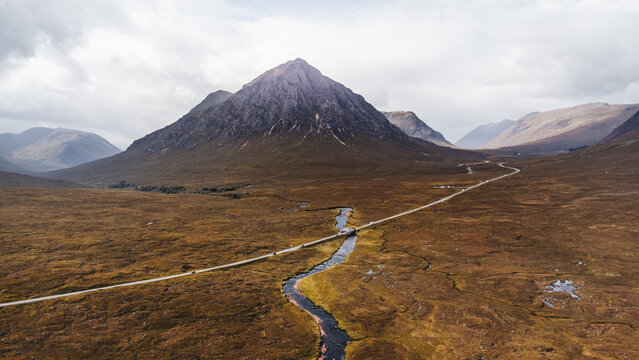 Vall&eacute;e de glencoe en ecosse