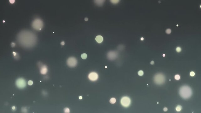 Soft Spring Light Particles Easter Abstract Background Video