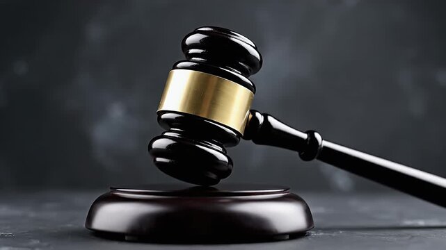 Gavel of Justice - Symbol of Law and Legal Decisions.