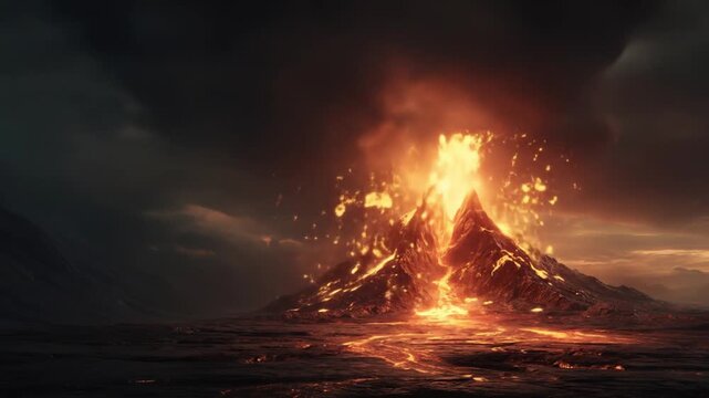 active volcanic eruptions are very hot