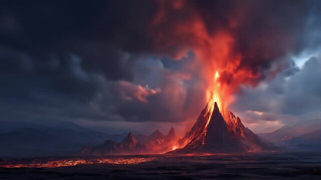 active volcanic eruptions are very hot