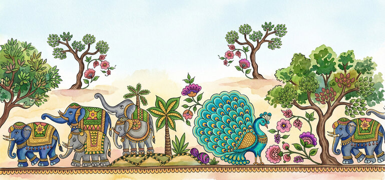 figurs border design for saree border with high qualiy