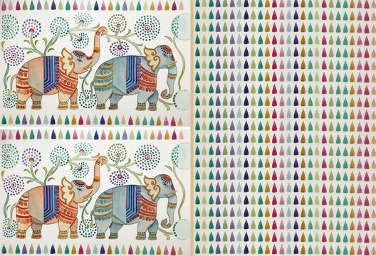 figurs border design for saree border with high qualiy