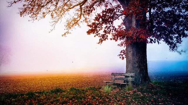autumn in the park