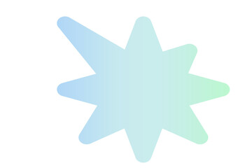 Obraz premium Star Burst Light Blue Green Linear Gradient Background for Islamic Flyer, Poster, Business Card & Infographics