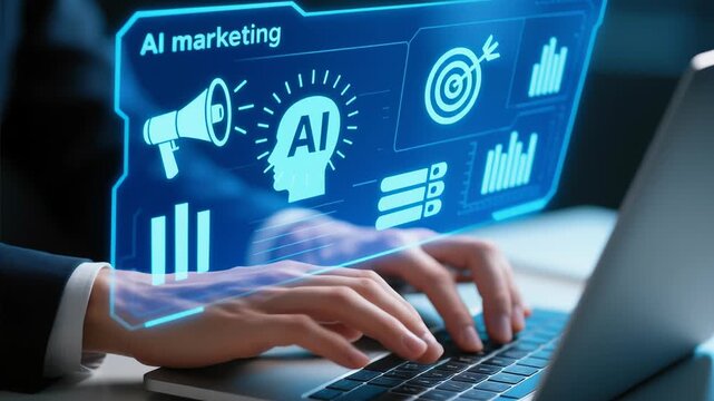 Artificial intelligence marketing strategy leverages data intelligence and CRM to deliver personalized content and target customers effectively for digital marketing success and business growth