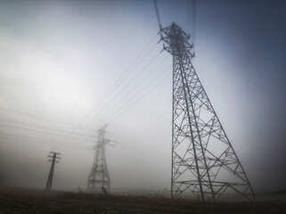 Torres de tendido el&eacute;ctrico