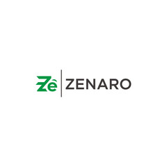Zenaro Logo: Modern, Minimalist, and Professional Brand Identity