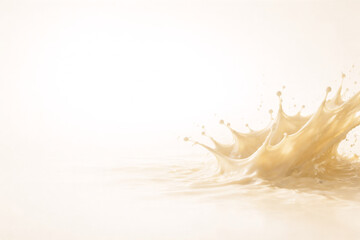 Vanilla Milk Crown &mdash; left Copy Space (Premium Packshot)