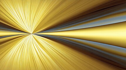 photonic. Thin metal sheets lifted by celestial golden photonic winds in space. product launch decks, UI/UX mockups, designed for product launches and innovation pitches, used by teachers.