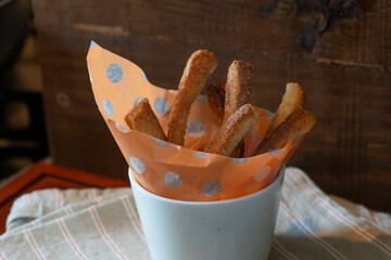 パンの耳, ラスク, おやつ, 揚げ菓子, 食パン,