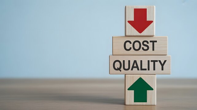 Blocks stack cost down, quality up with arrows