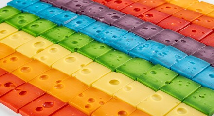 Rainbow Cheese Cascade