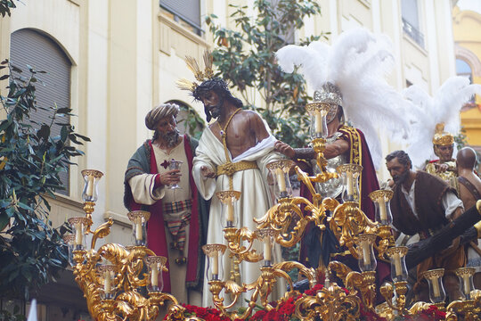 Jesus Christ Processioned Through the Streets During Holy Week