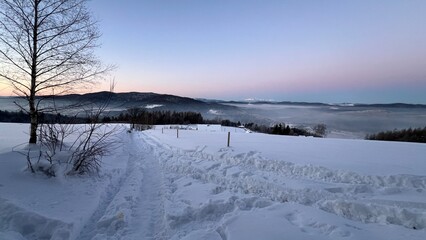 Małopolska, Muszyna, Malnik, Zima © Maciej G. Szling