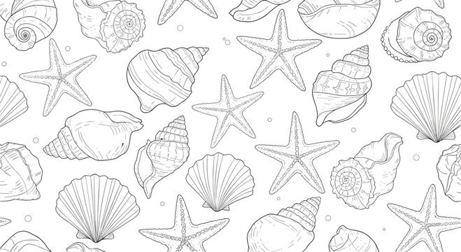 Adorable white fluffy llama standing in a whimsical setting with yellow stars and colorful botanical plants on a deep purple background.