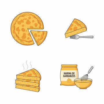 Delicious Faina Food Traditional Uruguayan Dish