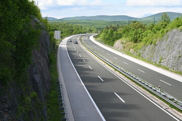 Autostrada A9, łącząca przez Rijekę, p&oacute;łwysep Istria z resztą Chorwacji, Europa, trasa szybkiego ruchu, 