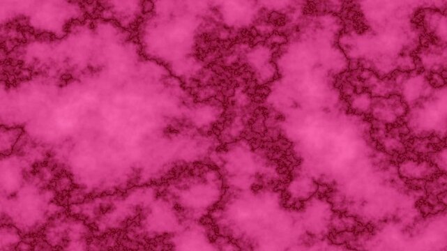 Marbled pink and red background fills the frame