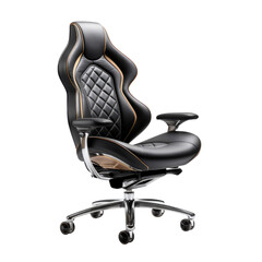 Black executive leather chair