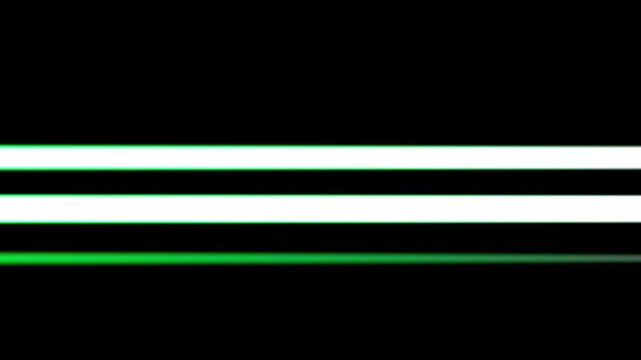 saturated tv color bar animation with vivid broadcast test pattern colors