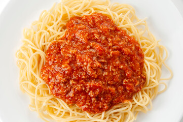 ミートソーススパゲッティ