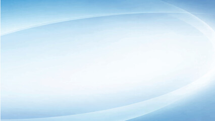 Obraz premium Flowing blue abstract background featuring soft water waves and light vector lines in a curved artistic pattern for a modern sea texture wallpaper design