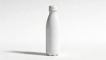 Reusable Water Bottle Isolated on White Background