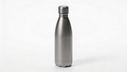 Reusable Water Bottle Isolated on White Background