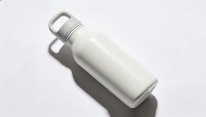 Reusable Water Bottle Isolated on White Background