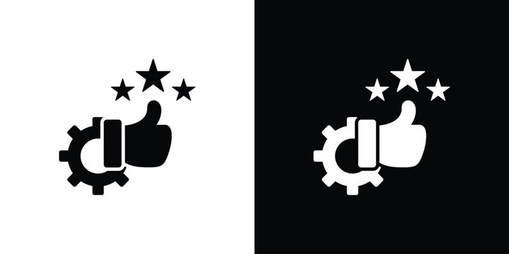 Advantage Icon Sheet Black And White