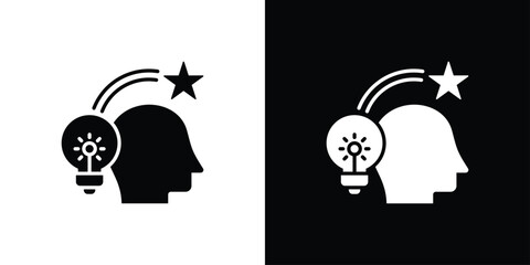 Imagination Icon Sheet Black And White © Samber TheLabs