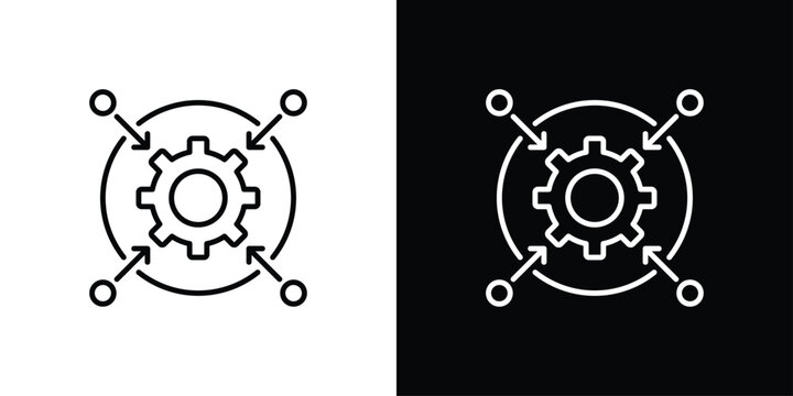 Impact Icon Sheet Black And White