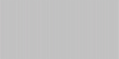 Obraz premium Narrow black-white vertical lines. Symmetric geometric ornament. Striped seamless pattern, abstract wallpaper. Digital paper for textile print, page fill. Vector