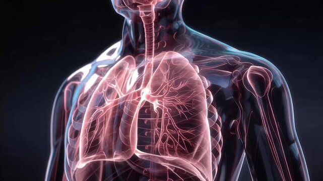 Human Circulatory System Revealed Internally Facing Forward