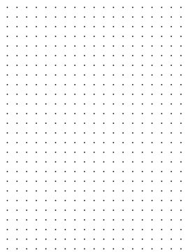 printable a4 dotted grid paper minimal dot pattern clean black white background