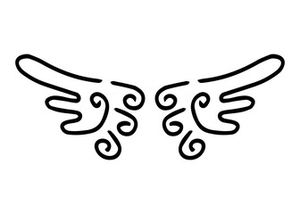 Obraz premium roll line wings