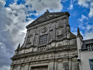 Fototapeta premium Vannes, France - April 14th 2012 : Saint-Yves chapel. It was built in 17th century. 