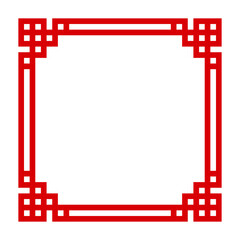 chinese square frame