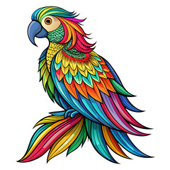 Obraz premium blue and yellow macaw