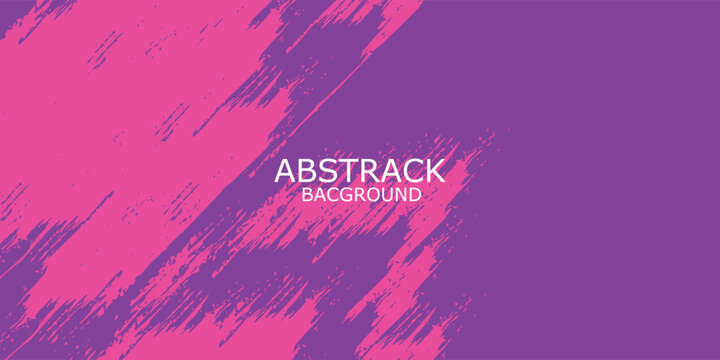 Running Poster Design %E2%80%93 Abstract Colorful Splash Illustration in Purple and Blue for City Marathon.
