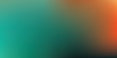 Abstract Gradient Background with Teal and Orange Hues.