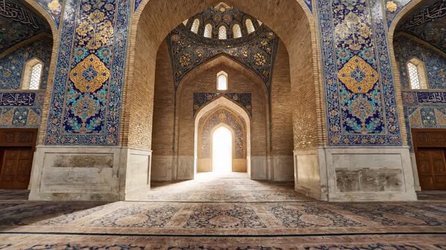 Grand Mosque Interior Cinematic Walkthrough