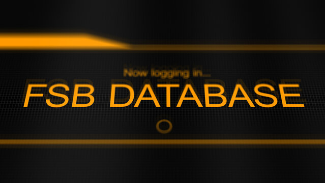 Logging into a Russian FSB Database - Conspiracy Concept