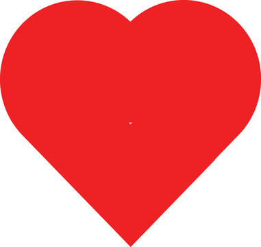 Love Icon which indicate red heart. Red heart Flow 2 people love's symble and also there relationship flings