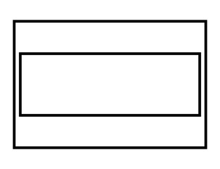 Obraz premium frame in frame