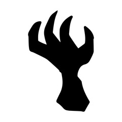 Obraz premium zombie hand element