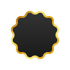 gold frame shape element