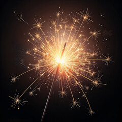 Obraz premium fireworks on the night sky